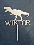 topper dinozaur sklejka