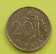 20 Pennia 1983r. Finlandia.
