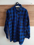 Koszula robocza męska flanelowa niebieska r 2XL