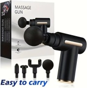 Pistolet do Masażu Massage Gun LCD + 4 końcówki