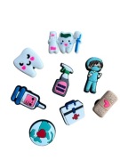 Medyczne charms do Crocs | Przypinki dla Dentystów i Higienistek