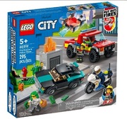 Lego City 60319 Akcja strażacka i policyjny pościg * Poznań
