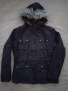 GRANATOWA KURTKA DLA DZIEWCZYNKI ZARA GIRLS ROZM. 152 WIEK 11-12 LAT