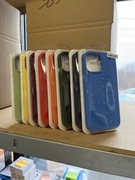 Etui silikonowe z wyściółką do iPhone 13 Pro Max mix kolorów