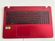 Palmrest do Asusa x541 czerwony z touchpadem