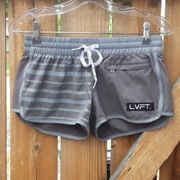 Spodenki LVFT Damskie Rozmiar S Szare Sportowa kieszeń treningowa