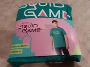 Koszulka męska XL Squid Game Netflix zielona 