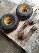 Koła z obciążnikami do traktorka kosiarki Husqvarna rally