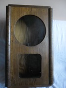 OBUDOWA WISZĄCEGO ZEGARA METRON DREWNIANA 60-TE LATA