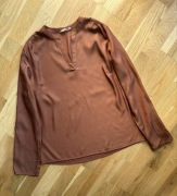 Elegancka koszula w kolorze mlecznej czekolady Bon’A Parte