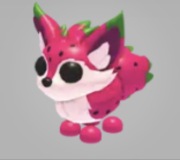 Dragonfruit Fox - Adopt Me Roblox