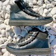 GEOX piękne skórzane buciki,botki w super stanie,idealne na wiosne,r.35/36