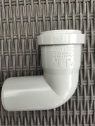 Kolanko kanalizacyjne pcv 50 