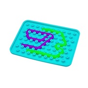 Wiggly toy wijący się robaczek turkusowy