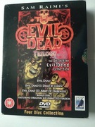 Trylogia Evil Dead (Martwe Zło), 4xDVD, j. angielski