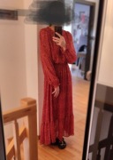 Sukienka Sinsay, szyfonowa, rozmiar M+, z metki L