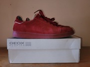 Geox Respira czerwony zamsz r 45 30 cm Stan BdB