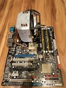 płyta główna asus p5b deluxe plus procesor intel core 2 quad q9650 