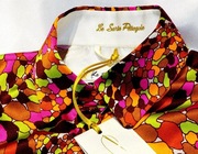La Sarte Pettegole bluzka damska 40 L  jedwab silk hermes emilio pucci coco