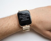 Smartwach beżowy | rozmowy, fitness, powiadomienia |kobieta,meżczyzna |NOWY