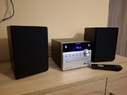 Mikrowieża z Bluetooth Blaupunkt MS12BT srebrno-czarna