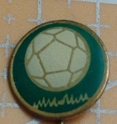 Piłka nożna odznaka przypinka nierozpoznana