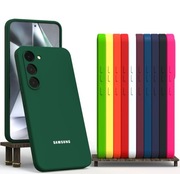Etui do Samsung Galaxy S24 Silikonowe odporne na wstrząsy SoftTouch Burgund