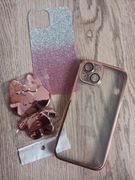 Etui do iPhone 15 nowe podstawka lusterko stojak królik rabbit