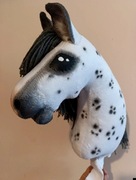 Hobby horse A4, siwy w hreczke, nowy