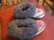 Ciepłe góralskie kapcie ,futrzaki,nowe,18 cm wkładka