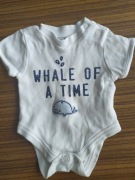 Body dla noworodka F&F, wzrost 44 cm, waga 2,25kg, wcześniak, bawełna 100%