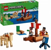 LEGO Minecraft 21259 – Rejs Statkiem Pirackim Kultowy Zestaw dla Fanów Gry