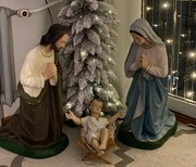 Figurki do Szopki Bozonarodzeniowej gipsowe 70 cm 