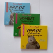 Wombat Maksymilian - trzy części audiobook MP3 na CD, Marcin Kozioł