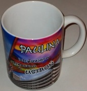 Kubek z imieniem Paulina - Ustroń
