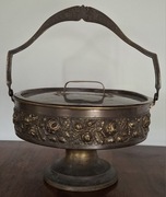 Patera kosz Secesja Art Nouveau Beldray sygnowana 