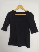 Bluzka IDEAL, czarna - rozm. M/L