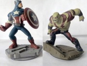 Figurki z serii Disney Infinity Marvel Super Heroes.