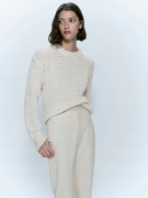 MASSIMO DUTTI strukturalny z alpaką L/ 100euro