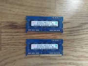 2x pamięć ram HYNIX 1GB 1RX8 PC3-10600S-9-10