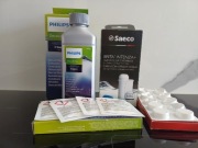Zestaw do czyszczenia ekspresu do kawy Philips SAECO odkamieniacz, filtr