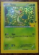 Snivy karta pokemon limitowana edycja McDonald's