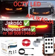 Diabelskie Oczy Led 1 SZT 60x12cm TIR Diabelskie oczy z aplikacją