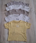 3x Bluzeczka Bluzka Koszulka Dla Chłopca H&M + 2x RESERVED r. 98