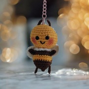 Pszczółka na szydełku , rękodzieło