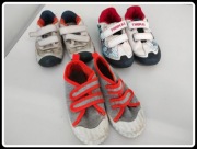 Trzy pary butów dla chłopca 25-26-27