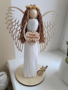 Pamiątka Pierwszej Komunii Świętej Anioł Stróż prezent na komunię 