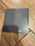 034r LEGO 3867 płyta 16x16 szare konstrukcyjna