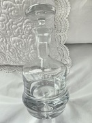 Karafka szlana karafka z korkiem na whisky grube szkło vintage