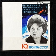 ZSRR Mi.Nr.2784B 1963r. W. Tierieszkowa pierwsza kobieta w kosmosie